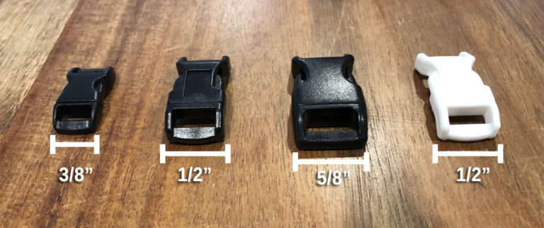 Plastic bracelet closures